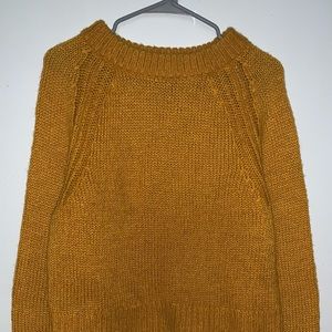 a.n.a | A New Approach Mustard Yellow Sweater